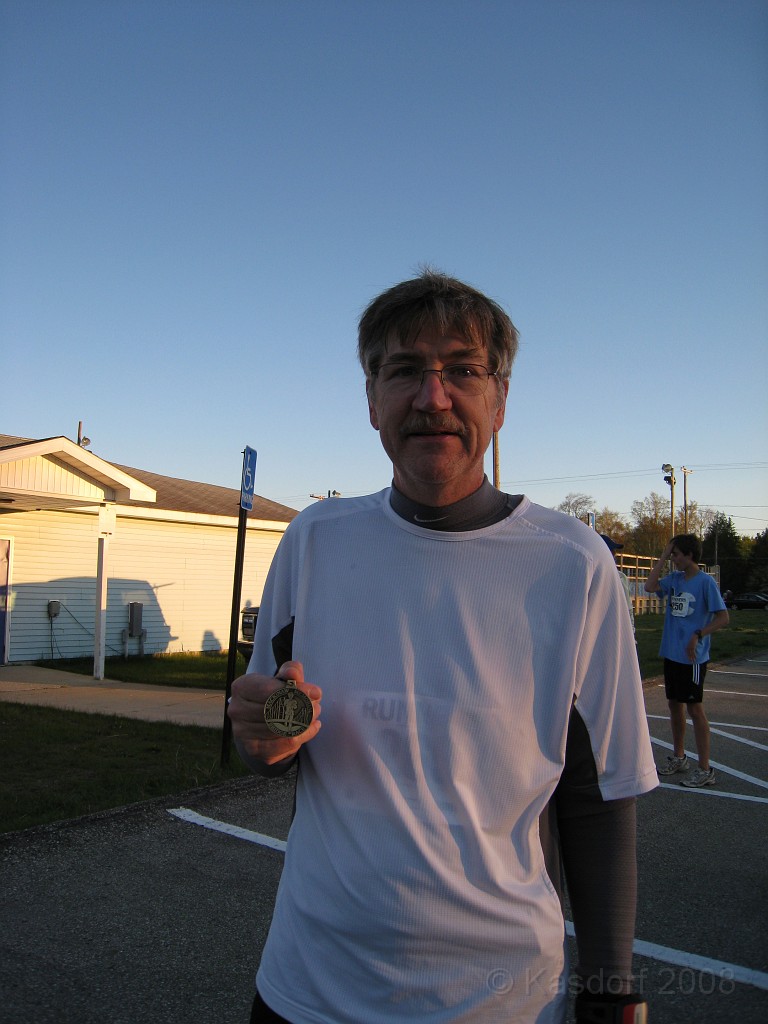 Mackinaw Island Area May 2008 0091.jpg - The official finishers medal.